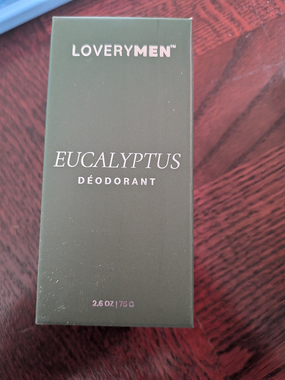 Love Vanilla Scented Deodorant — Cream and Gold Box